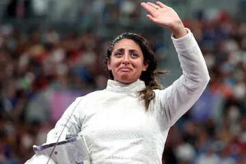 ஒலிம்பிக்கில் ஆபத்தான விளையாட்டில் போட்டியிட்ட 7 மாத கர்ப்பிணிப்பெண்