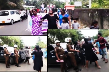 சடலத்துடன் வீதியில் போராடிய உறவுகள் : கொலை செய்த காவல்துறையினரை கைது செய்யுங்கள் ...!