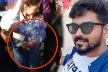 நயன்தாராவின் கையை பிடித்து இழுத்த ரசிகர்! கடுப்பான விக்கி என்ன செய்தார்?