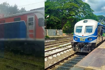 கொழும்பு நோக்கி பயணித்த பயணிகள் தொடருந்தில் தீ பரவல்