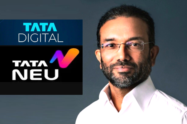 Tata Digital CEO 2025, Sajith Sivanandan Tata Digital, Tata Digital leadership change, Ex-Google executive India, Tata Neu app strategy, Tata Digital restructuring, JioHotstar CEO Sajith, Tata Sons investment 2025, Indian e-commerce news, Tata Group digital business