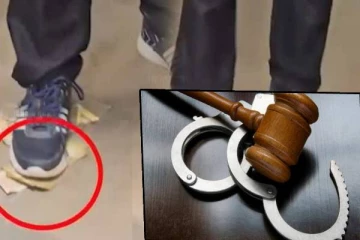 காசை காலால் மிதித்த தியாகி பிணையில் விடுவிப்பு