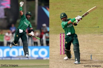 உலகக்கிண்ணத்தில் முதல் சர்வதேச சதம் விளாசிய பாகிஸ்தான் வீரர்! வாழ்வை சாவா போட்டியில் அபாரம்