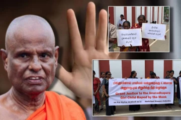 சிறுமியை வன்கொடுமைக்கு உள்ளாக்கிய பௌத்த பிக்கு : நீதி கோரி யாழில் வெடித்த போராட்டம்