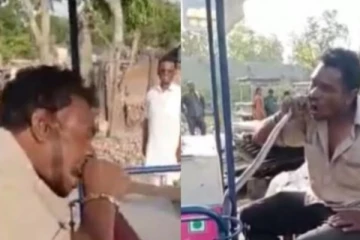 உயிருடன் பாம்பை கடித்து சாப்பிட்ட நபர்! வைரலாகும் திடுக்கிடும் காட்சிகள்