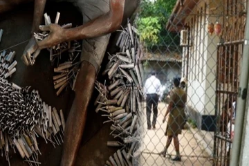 கிம்புலாப்பிட்டிய பட்டாசுத் தொழிற்சாலை விபத்தில் மூவர் காயம்