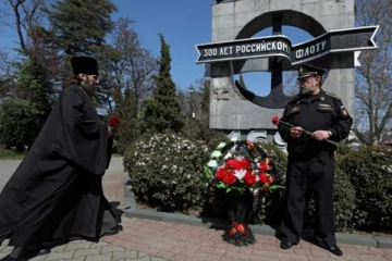 போர்க்கப்பலுக்கு அஞ்சலி விழா நடத்திய ரஷ்யா: மாஸ்க்வா நமது அடையாளம் என உருக்கம்!