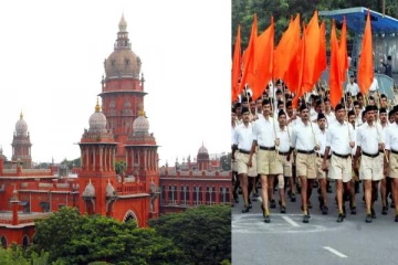 ஆயுதத்தை எடுத்து வரக் கூடாது RSS ஊர்வலத்திற்கு கடும் நிபந்தனை - உயர்நீதிமன்றம் அதிரடி