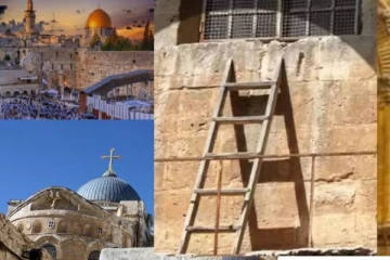 இரண்டு நூற்றாண்டுகளைக் கடந்தும் சற்றும் நகராமல் உள்ள ஜெருசலேமின் ஏணி : காரணம் இதுதான்!