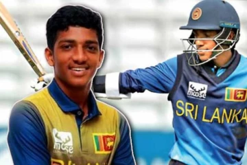 ஆசியக் கிண்ணத் தொடரில் இலங்கை அணிக்கு சதமடித்த சாருஜன் சண்முகநாதன்