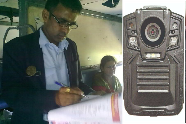 The camera comes in the DTR body on the train