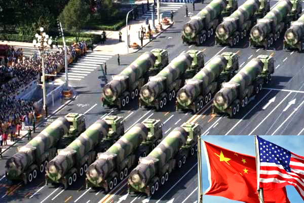 China DF-31 missile deployment near Mongolia, Pentagon report, Beijing nuclear arsenal expansion 600 warheads 2030, DF-31A missile, DF-31AG missile, Hypersonic solid-fuel ICBM rapid launch capability China, MIRV technology, multiple warheads DF-31 missile variants, China No First Use nuclear policy, US allies monitor China missile silos strategic challenge, China nuclear buildup global security implications Pentagon draft, DF-31 missile length 15m weight 42,000kg accuracy 100m