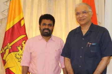 இந்திய உயர்ஸ்தானிகரை சந்தித்த அனுர எம். பி