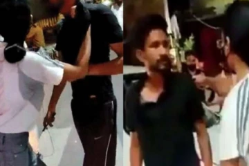 நடுரோட்டில் காரை நிறுத்தி இளம்பெண் செய்த அடாவடி! காரணமே இல்லாமல் இளைஞரை அறைந்தால்  பரபரப்பு