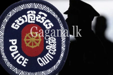 මරදානේදී පොලිස් සැරයන්වරයෙක් දුම්රියට පනී.