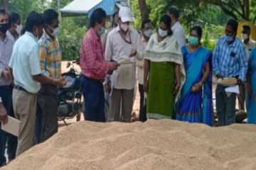 மழையால் பாதிக்கப்பட்ட பயிர்கள் - ஆய்வுகளை தொடங்கியது மத்திய குழு