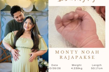 සියල්ල බලා සිටි නෙහාරා - මේනක පවුලට අලුතින්ම එකතුවුණු අමුත්තා මෙන්න දුවෙක්ද පුතෙක්ද යන්න පළමු වරට දැනුම්දෙයි