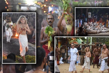 ஆலய உற்சவத்தில் தீ மிதித்த வெளிநாட்டவர்கள்: ஆச்சரியத்தில் மக்கள்
