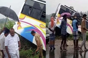 ஓட்டுநரின் செயலால் உயிர் பிழைத்த பயணிகள் - பதைபதைக்கும் சம்பவம்