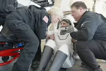 பூமிக்கு திரும்பிய சுனிதா வில்லியம்ஸ்... பத்திரமாக தரையிறங்கிய டிராகன் விண்கலம்