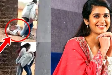 படப்பிடிப்பில் தவறி விழுந்த Priya Prakash Varrier...அதிர்ச்சி வீடியோ