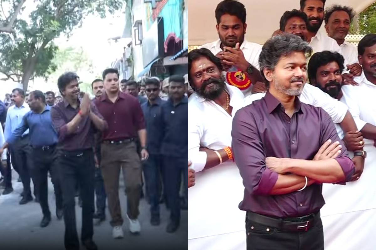 ரேஷன் கடை, பேருந்து பணிமனை - பெரம்பூர் தொகுதியில் முதல்முறையாக முதல்வர் விஜய் ஆய்வு | Cm Vijay Inspection On His Perambur Constituency ரேஷன் கடை, பேருந்து பணிமனை - பெரம்பூர் தொகுதியில் முதல்முறையாக முதல்வர் விஜய் ஆய்வு | Cm Vijay Inspection On His Perambur Constituency