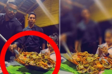 இலங்கையில் புதுவிதமான முறையில் உணவுப் பரிமாற்றம்