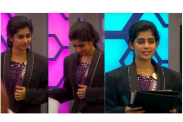 ஸ்டைலா.. கெத்தா... நடந்து வந்து செய்தி வாசித்த இலங்கை பெண் ஜனனி... - வாயடைத்துப்போன ரசிகர்கள்...!