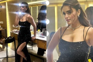 சிம்பு பட நடிகை நிதி அகர்வால் மாடர்ன் உடையில் அப்படி ஒரு போஸ்