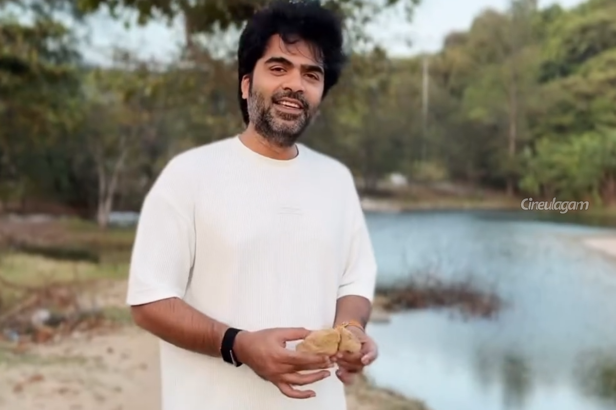 யாரு பெத்த புள்ளனு தெரியல.. சிம்பு வெளியிட்ட வீடியோவை பாருங்க | Simbu Video With A Foreign Kid