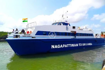 தமிழகம் TO இலங்கை பயணிகள் கப்பல் போக்குவரத்தை தொடங்கி வைத்தார் இந்திய பிரதமர் மோடி