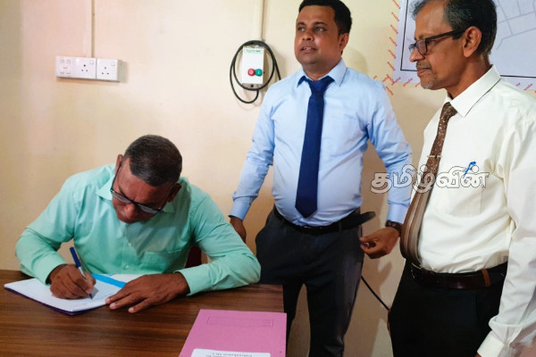 முல்லைத்தீவு வெலிஓயாவில் மில்கோ குளிர்பதன சேமிப்பு நிலையம் திறந்து வைப்பு | Milko Cold Storage Station Inaugurated