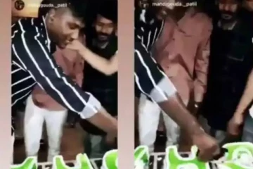 ஐபோன் மொபைலை வைத்து கேக் வெட்டிய எம்எல்ஏ மகன்! குவியும் கண்டனம்; வைரல் வீடியோ