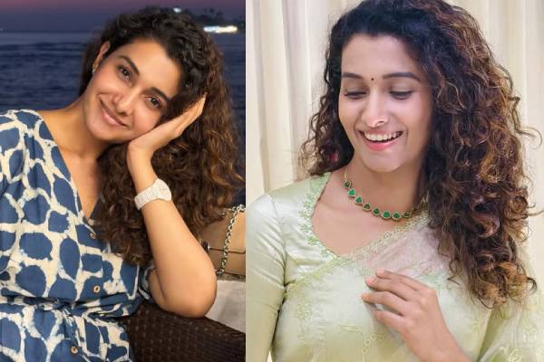 சேலையில் க்யூட் லுக்கில் நடிகை பிரியா பவானி சங்கர்.. புகைப்படங்கள்.. | Actress Priya Bhavani Shankar Recent Photoshoot