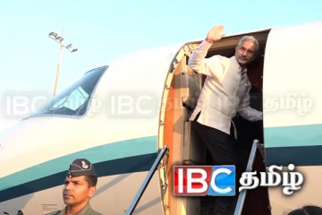 இலங்கையை விட்டு வெளியேறிய இந்திய வெளியுறவு அமைச்சர்