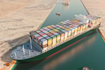 மீண்டும் சூயஸ் கால்வாயின் நடுவில் மாட்டிக்கொண்ட சரக்கு கப்பல்! போக்குவரத்து பாதிப்பு