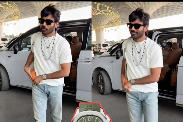 தனுஷ் கையில் இருக்கும் வாட்ச்.. விலை இத்தனை கோடியா? | Dhanush Wears Watch Worth 1Cr