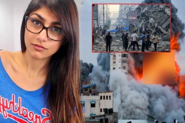 இஸ்ரேல் போர்: சர்ச்சை கருத்துகளை பதிவிட்ட 'மியா கலீஃபா' - விளாசும் நெட்டிசன்கள்!