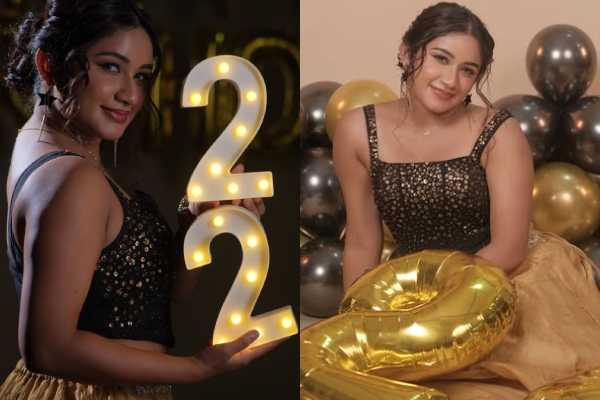 22 வயதை எட்டிய நடிகை ரவீனா தாஹா!! பர்த்டே பார்ட்டி புகைப்படங்கள்... | Actress Raveena Daha 22Nd Birthday Celebration Pic
