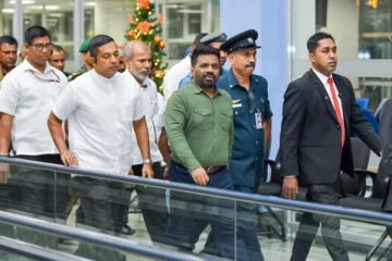 இந்திய விஜயத்தை முடித்துக் நாடு திரும்பிய இலங்கை ஜனாதிபதி