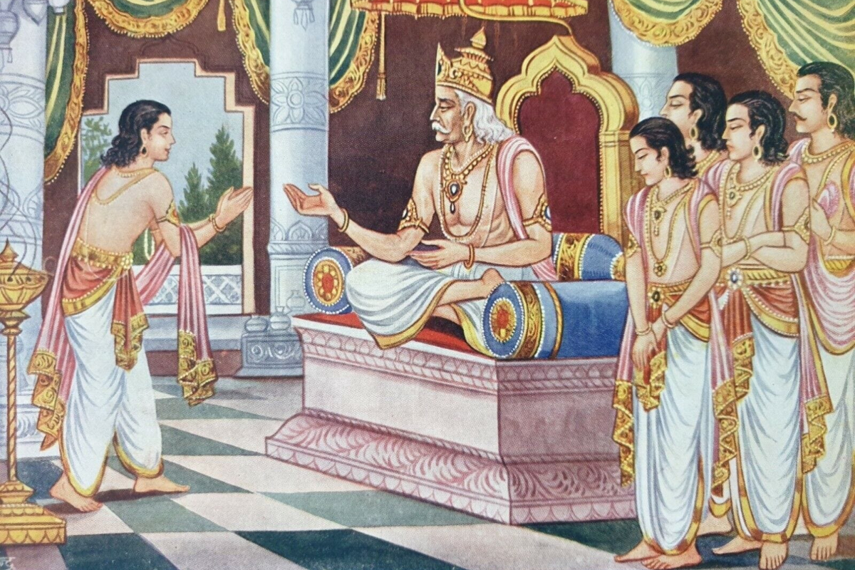 பல்லாயிரம் ஆண்டுகள் தவம்.. ஆனால் கண நேர ஆணவம் எல்லாம் அழித்துவிட்டது | King Yayati Mahabharatham Story