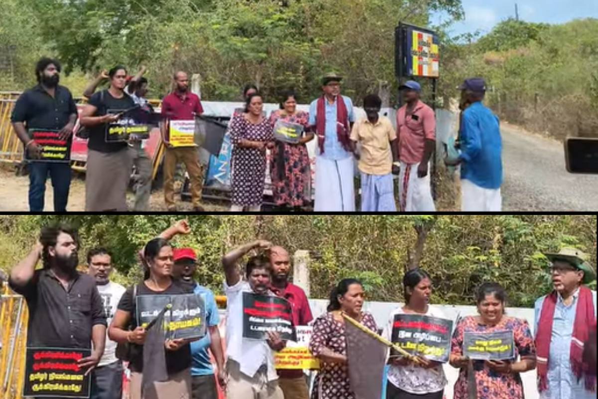 யாழ். தையிட்டி விகாரைக்கு எதிராக வெடித்த போராட்டம்! | Rotest Against Jaffna Thaiyiddi Illegal Vihara