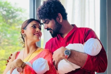 நயன்தாராவின் இரட்டை குழந்தைகளை பார்க்க சென்ற முன்னணி நடிகை.. வெளிவந்த புகைப்படம்