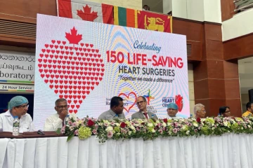 செந்தில் குமரன் நிவாரண நிதியத்தின் கீழ் 150 உயிர்காக்கும் இதய சத்திர சிகிச்சை