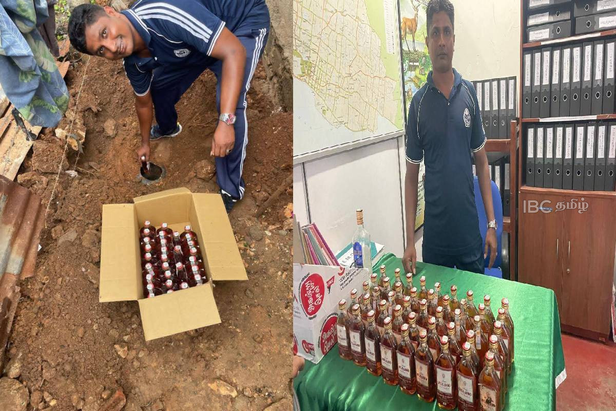பௌர்ணமி தினத்தில் யாழில் இடம்பெற்ற கைது | Arrest Made In Jaffna On The Day Of The Full Moon