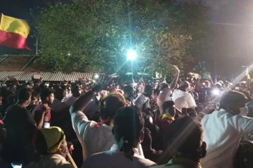 மக்கள் வெள்ளத்துடன் பொலிகண்டியை வந்தடைந்த நீதிக்கான பேரணி!