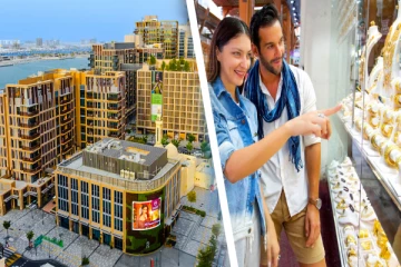 உலகின் முதலாவது தங்கத்திலான தெரு; உலகை திருப்பி பார்க்கவைக்கும் துபாய்!