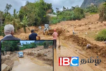 டித்வா பேரழிவால் உருக்குலைந்த நுவரெலியா கம்பளை பிரதான வீதி திறப்பு