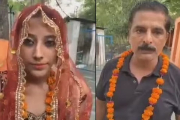 இறந்த கணவன்; மாமனாரை திருமணம் செய்த மருமகள்? பரவும் வீடியோ! | Man Marries Daughter In Law Son Death Viral Video இறந்த கணவன்; மாமனாரை திருமணம் செய்த மருமகள்? பரவும் வீடியோ! | Man Marries Daughter In Law Son Death Viral Video