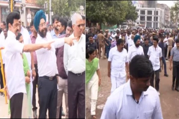 மழை நீர் வடிகால் பணிகள் - முதலமைச்சர் மு.க.ஸ்டாலின் நேரில் ஆய்வு